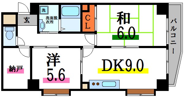 ガーデンヒルズ吉田 間取り図