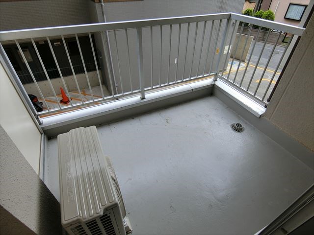 小山コーポラス  ベランダ