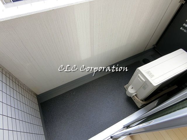 レジディア月島Ⅲ  ベランダ