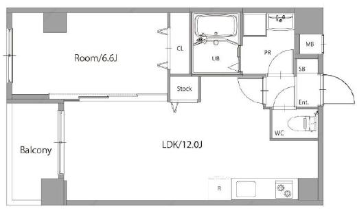 ハーキュリーズ両国 間取り図