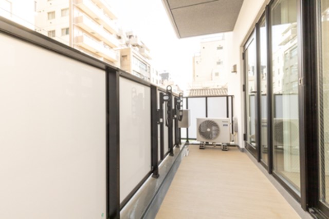 クリオラベルヴィ元浅草 ベランダ