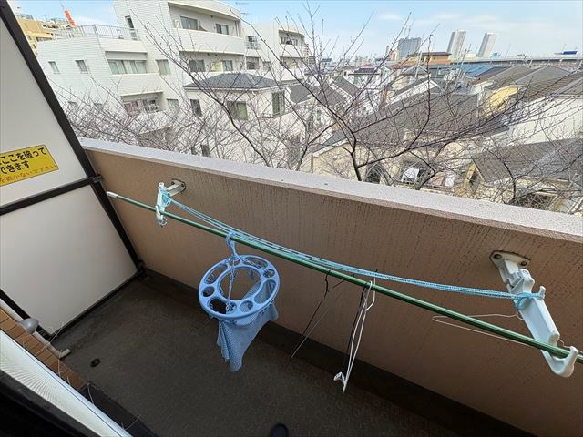 ライオンズマンション東新小岩 ベランダ