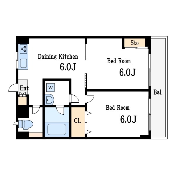 第五サンキビル 間取り