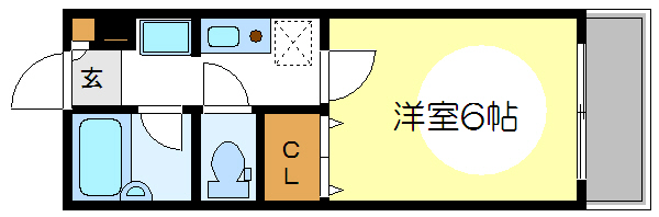 テスタ東小松川 間取り図