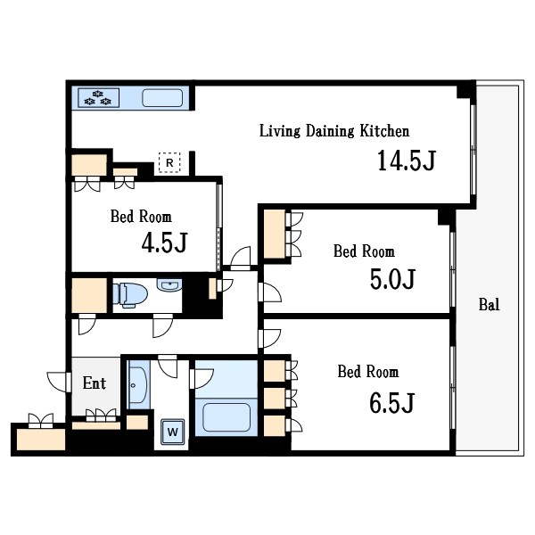 ザ・パークハウス船堀テラス 間取り