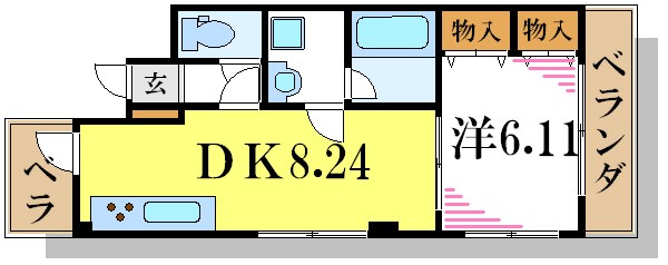 リッチハイツ 間取り