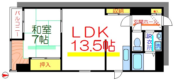 メゾン・ド・ヴィラージュ 間取り図