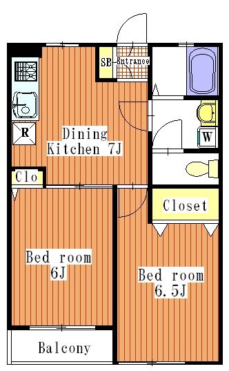 サンパティーク西綾瀬 間取り