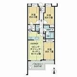 アンシア西新井パークレジデンス 206号室 間取り