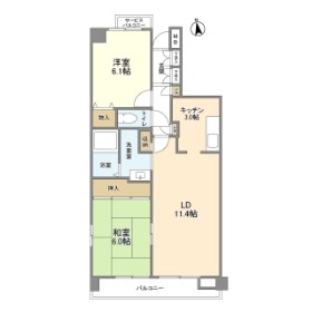 コンフォートパレス 間取り