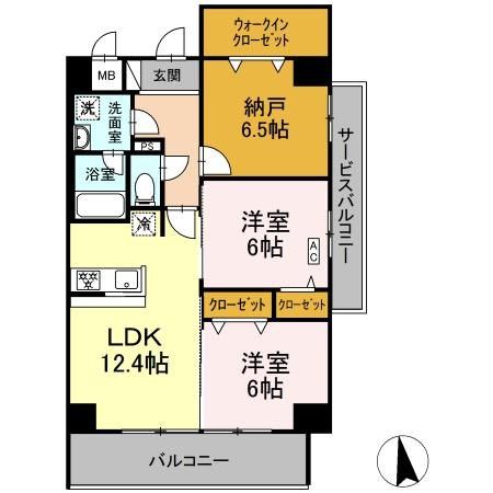 TEC　Residence  間取り図