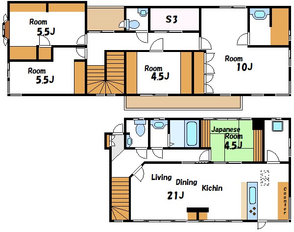NKハウス   間取り