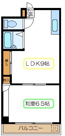 プランドール上田 間取り