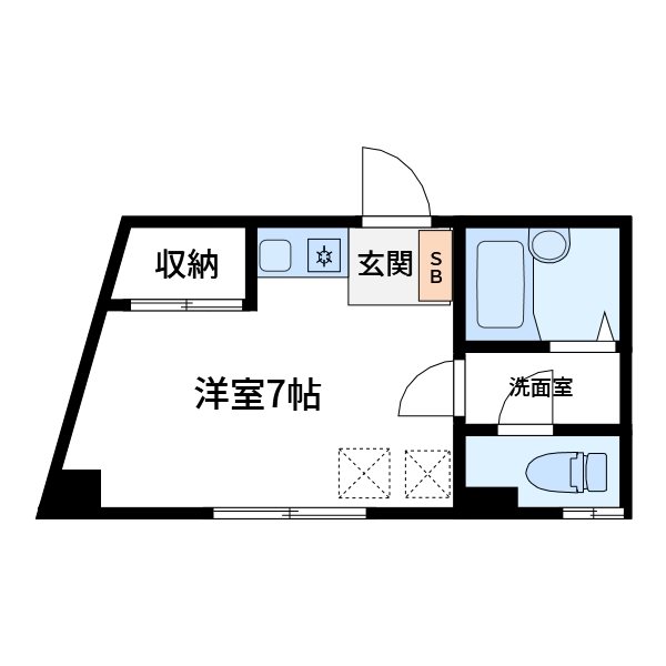 石井第２ビル 間取り