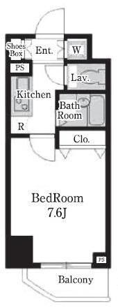 レジディア大島 間取り