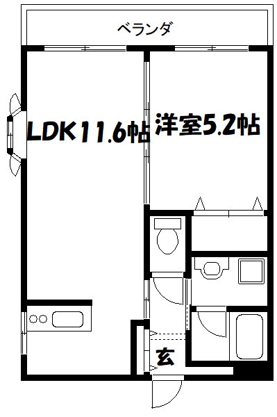 ラインアップ新堀 間取り