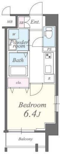 エリタージュ根岸 間取り図