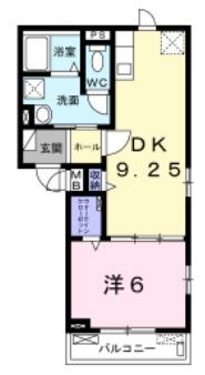 コンクエストシェル　EK 間取り