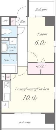 ロイヤルコート日本橋人形町 間取り