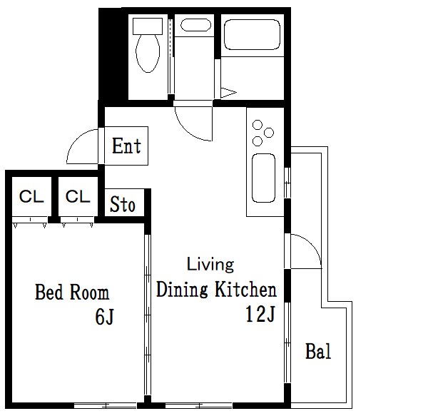 ファーストウッド北砂 間取り図