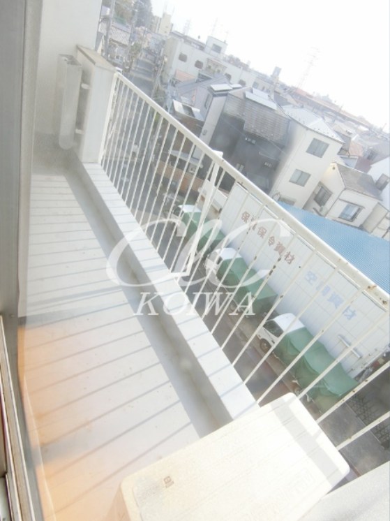 小山マンション ベランダ