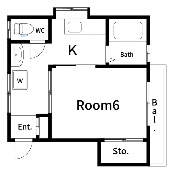 フジメイツＮＯ．２ 間取り
