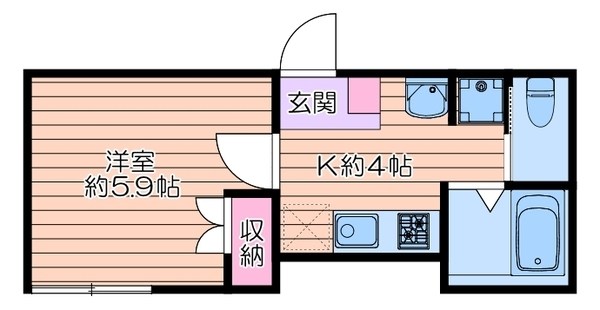 メゾン　クレリア 間取り