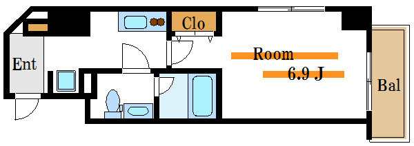 アーデン門前仲町  間取り