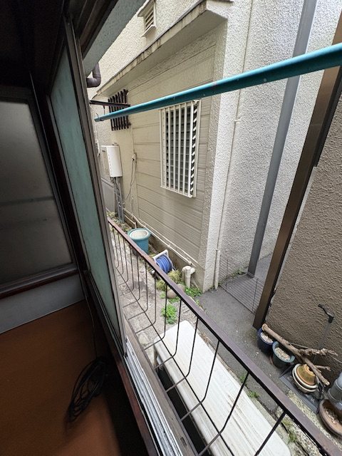 千草荘A ベランダ