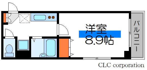 ドミール葛西 510号室 間取り
