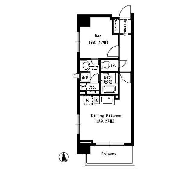 パークキューブ上野 間取り