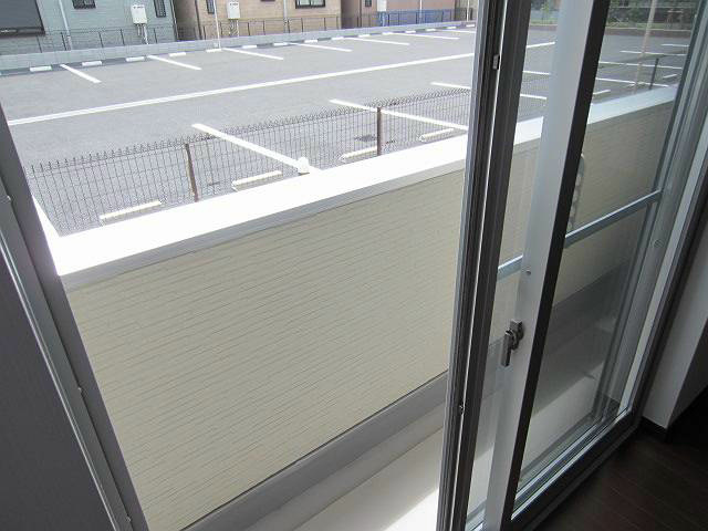 クロバーハイツＡ棟   ベランダ