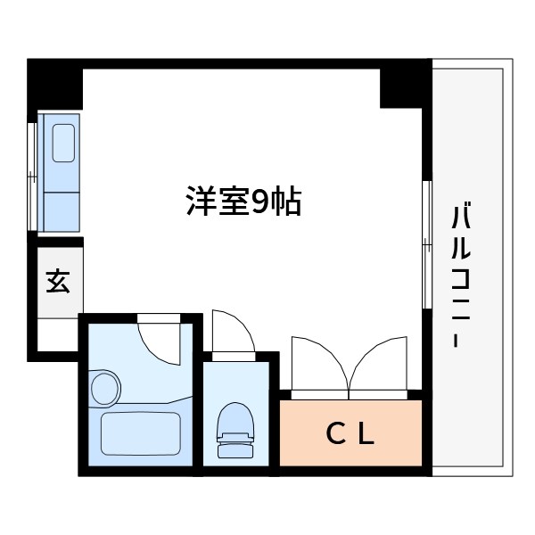 セゾンド・フジⅢ 202号室 間取り