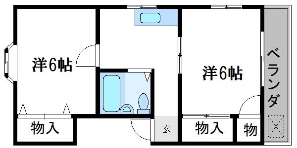 ディアコート西小岩 間取り