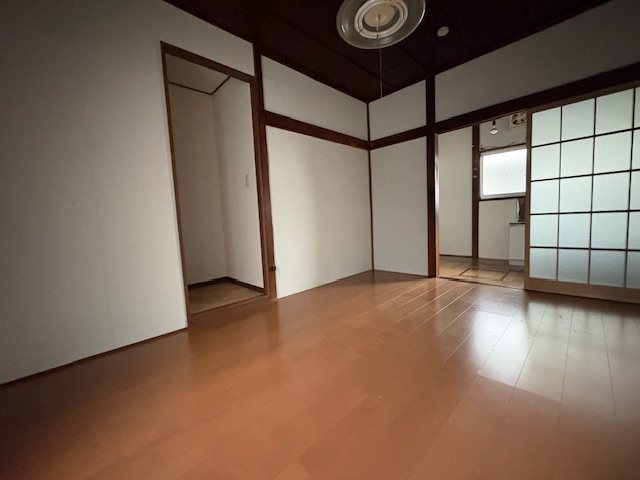 千草荘A ベッドルーム