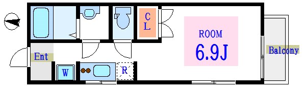 メゾン　エスポワール  間取り