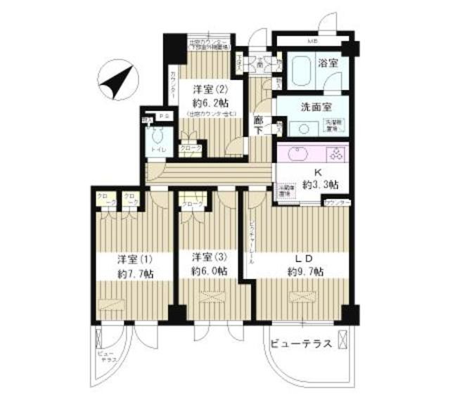 Ｌａｐｙｕｔａ   間取り