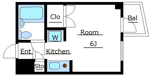 シャンブル亀戸 間取り