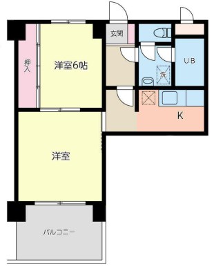 メゾン・カドリーユ     間取り