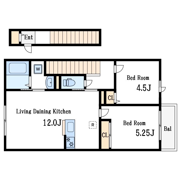 カーム　カモミール 間取り