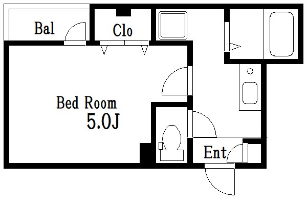 クレセントムーン  間取り