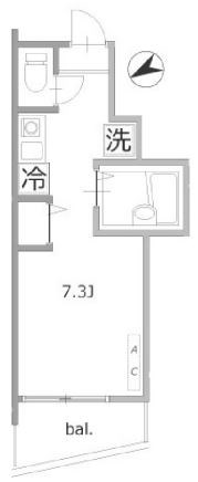 ブロッサムテラス町屋  間取り