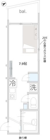 ブロッサムテラス町屋  間取り