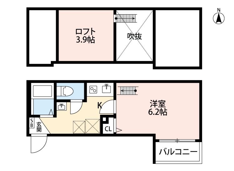 メゾン・ジョイナス  303号室 間取り