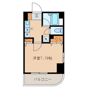 Ｋ・Ｍコート  601号室 間取り