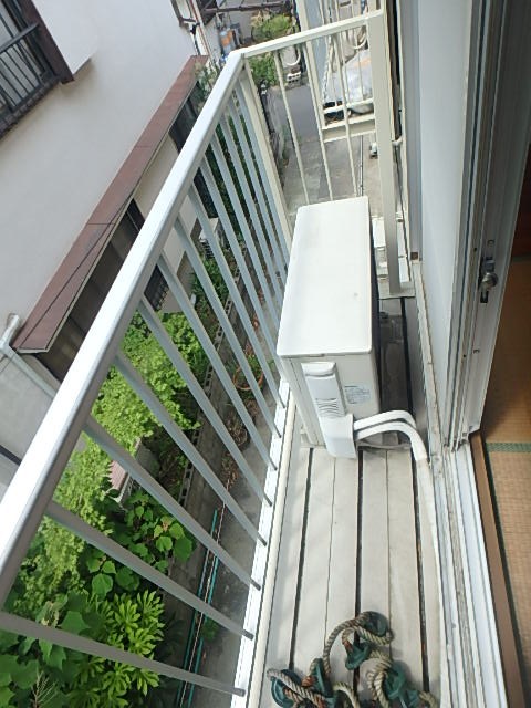グリーンハイツ   ベランダ