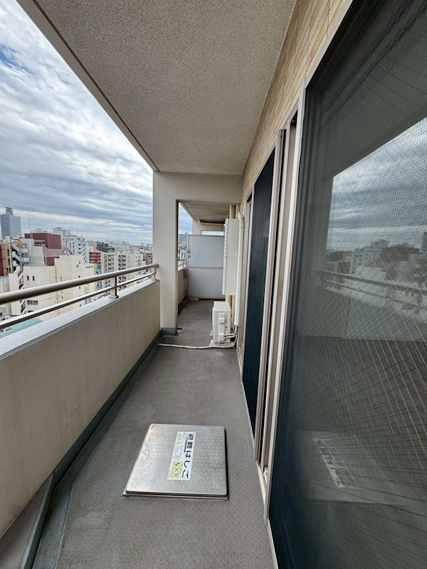 ダイアパレス蔵前 ベランダ