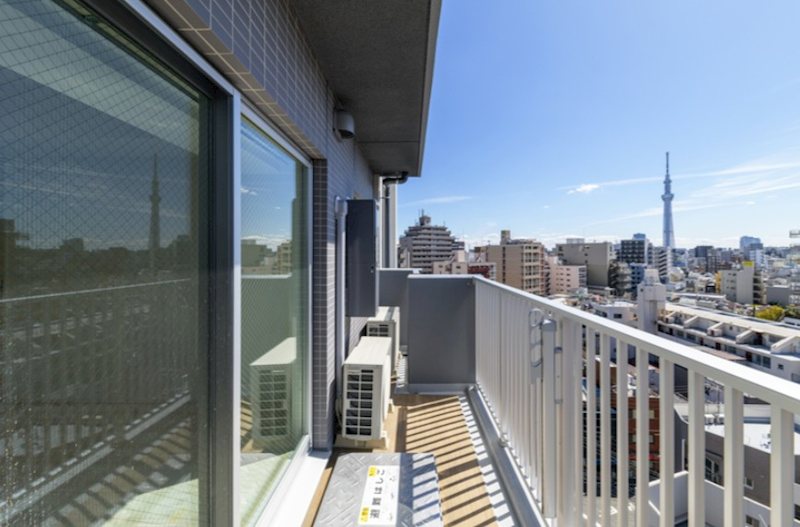 アーバンパーク三ノ輪 ベランダ