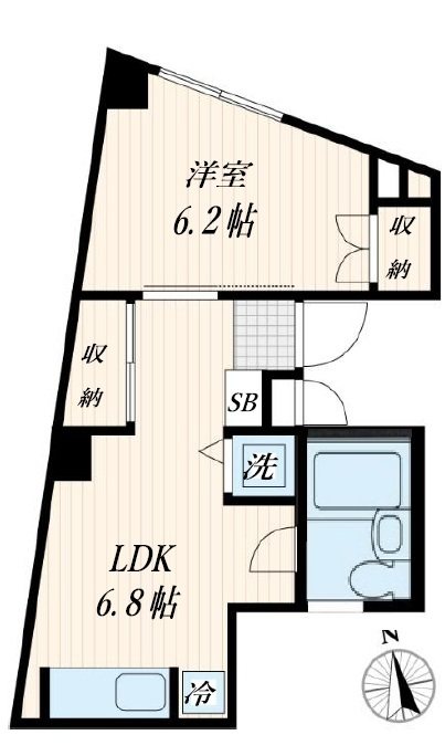 メゾン・カドリーユ 間取り図