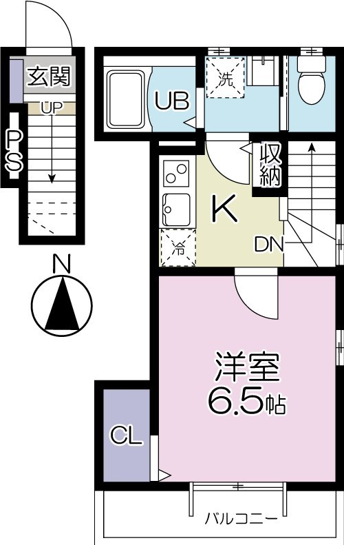 グランシャレー亀有I 間取り